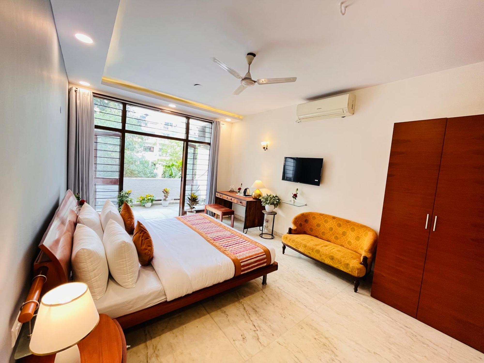 Hotel Grove Residency Hauz Khas New Delhi Couple Friendly Esterno foto