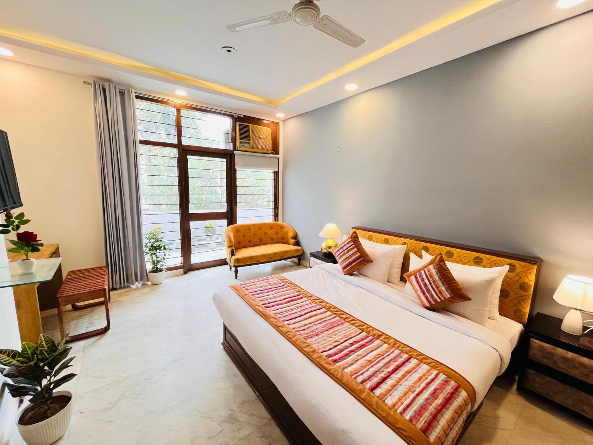 Hotel Grove Residency Hauz Khas New Delhi Couple Friendly Esterno foto