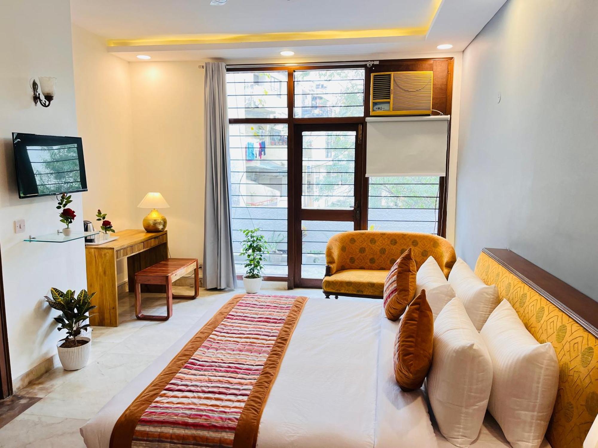 Hotel Grove Residency Hauz Khas New Delhi Couple Friendly Esterno foto