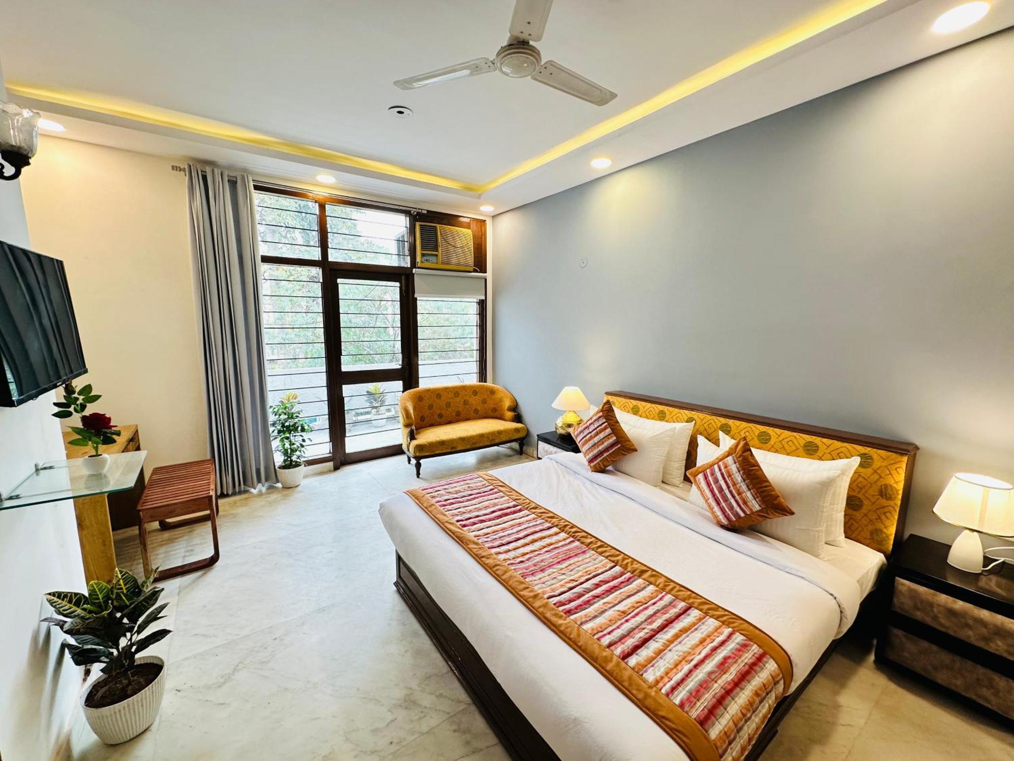Hotel Grove Residency Hauz Khas New Delhi Couple Friendly Esterno foto