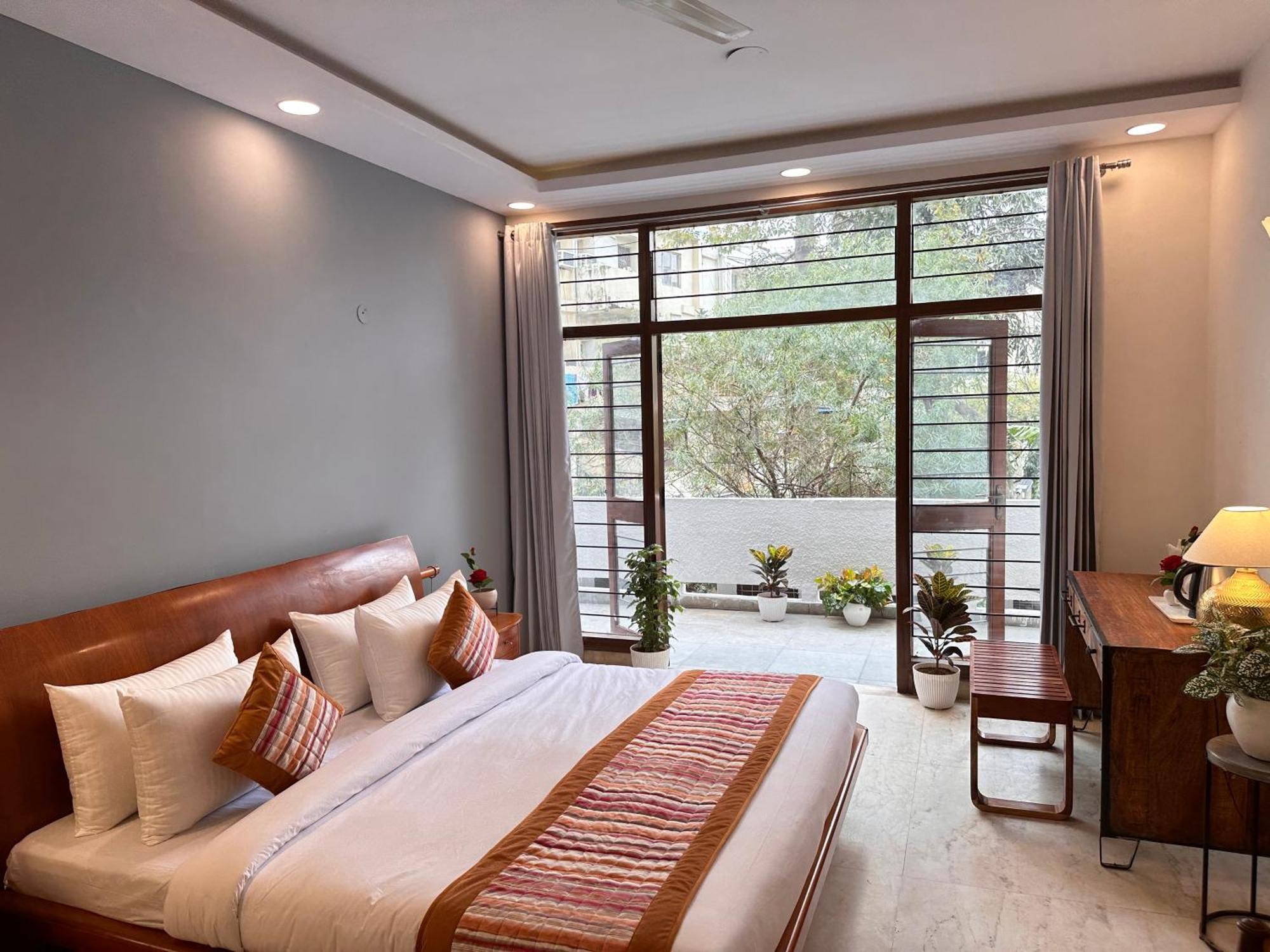 Hotel Grove Residency Hauz Khas New Delhi Couple Friendly Esterno foto