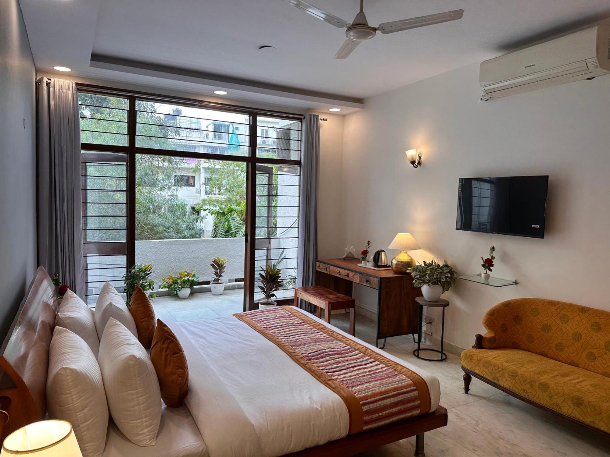 Hotel Grove Residency Hauz Khas New Delhi Couple Friendly Esterno foto