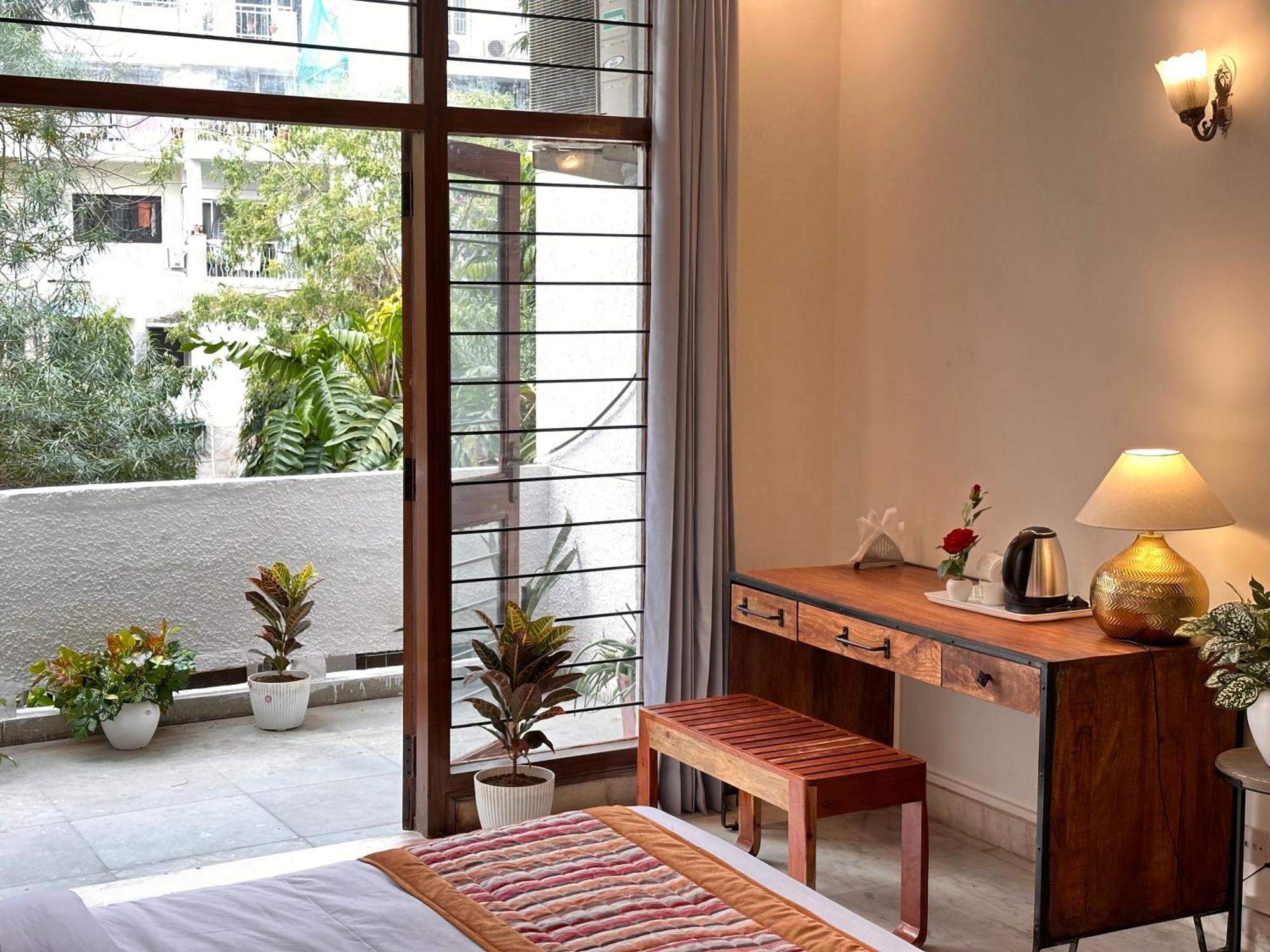 Hotel Grove Residency Hauz Khas New Delhi Couple Friendly Esterno foto
